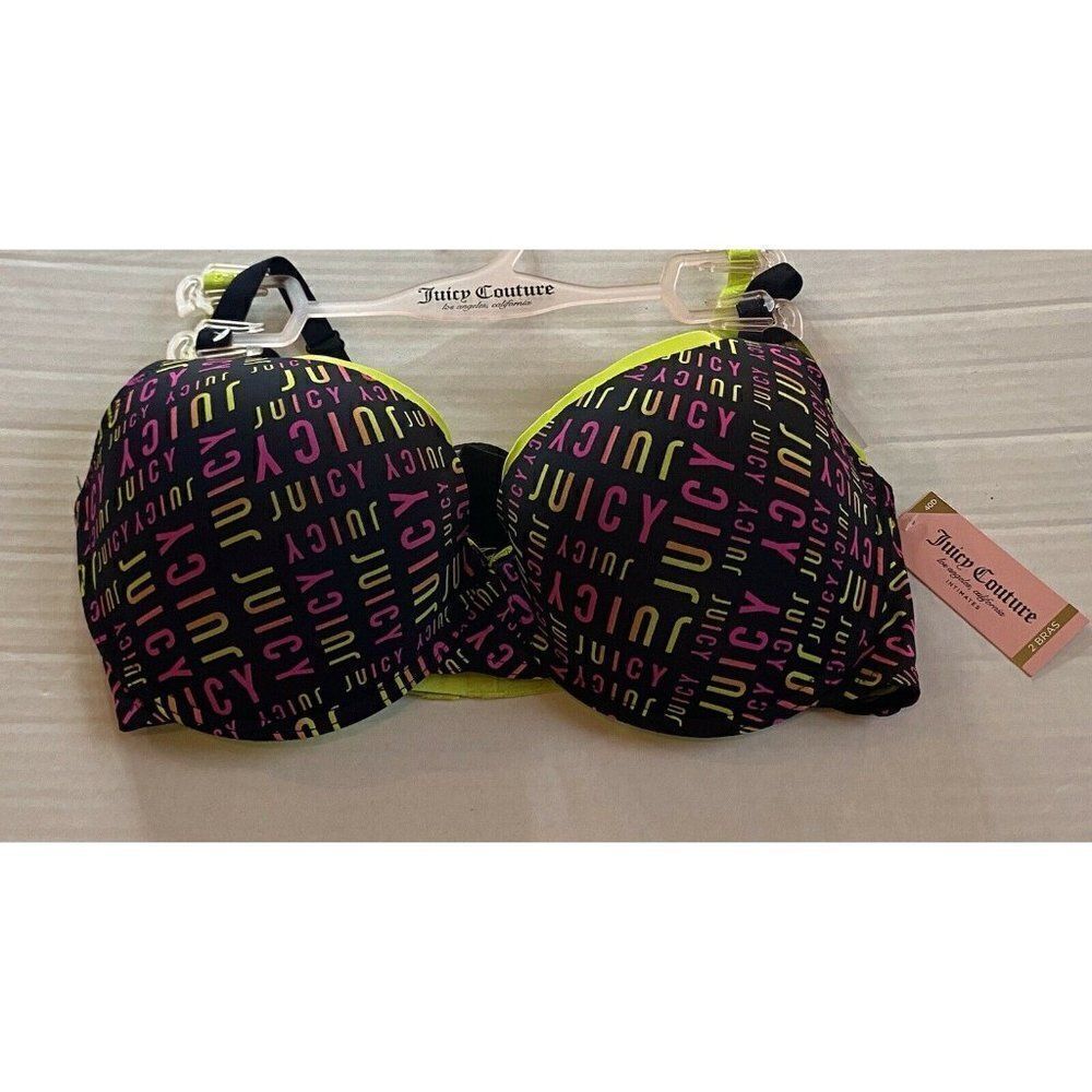 Juicy‎ Couture Sleek & Smooth 2 Pack Bra JC3819